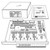 Line art illustration: CTI 2564 Pulse Train Output Module circuit board, product box with label, and instruction manual