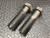 Lot of 2, Heavy Hex Head Bolt Steel 1-1/2-6 UNC 2A X 6 1/4 ASTM A-193 B16 Grade DuBose