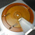 Amber ring platform with cutout, white pegs and slotted channels