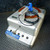 ProTec wafer chuck station at an angle with racket handler, cable and front buttons
