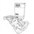 Line art illustration: Ametek pressure gauge with 0-140 PSI scale, its box, protective wrap, and a warning label