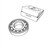 Line art illustration: Nachi angular contact ball bearing with visible races and balls, next to its open branded packaging box