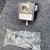 Label reads serial 1849291, part 716-0100-S-IND12-6-S-S-Y, +VDC 5 to 28, dated 03/28/13. Mating connector included.