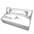 Line art illustration: Elcom Industries triple track card reader with status lights, card slot, and keys