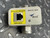 Bird 4044 power sensor with yellow label showing "Analog Sensor" and "100W Max", and an RJ45 port.