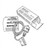 Line art illustration: Gems Sensors LS-1700 level switch, manual, coiled wires, and product box