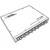 Line art illustration: National Instruments CA-1000 configurable enclosure with multiple front panel BNC connectors