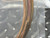 Close view of the coiled tubing end showing its small open bore