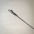 Macro view of the biopsy punch tip in the open position, showing the precise looped cutting mechanism designed for tissue extraction.