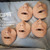 Five Simulaids CPR manikin face pieces showing clean, unused condition with clear openings. Background text "CPR INC. York S & EQUIPMENT".
