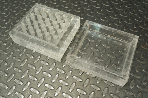 Acrylic Safety Shield Micro Tube Rack 40 Slot 11mm & 8 mm N/A N/A