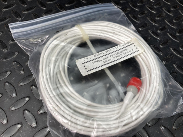 Screen Cage Psychrometer from Obtainium Scientific Surplus in a plastic ziplock bag on a textured surface.