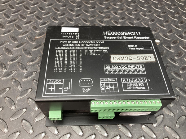 Horner Electric HE660SER211 Sequential Event Recorder Horner Electric HE660SER211