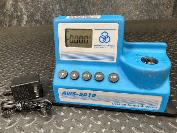 Torque & Tension Equipment AWS-5010 Desktop Torque Analyzer 100 in. lb.