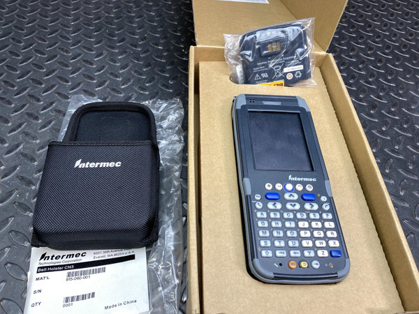 Intermec CN3E Mobile Computer/Barcode Reader w/ Belt Holster -New Intermec CN3E
