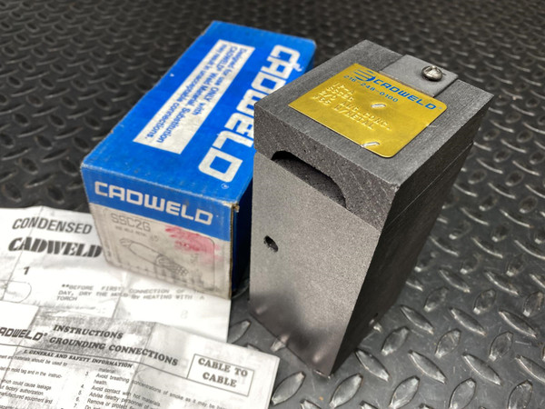 Cadweld SSC2G Horizontal Splice Cable Mold Cadweld