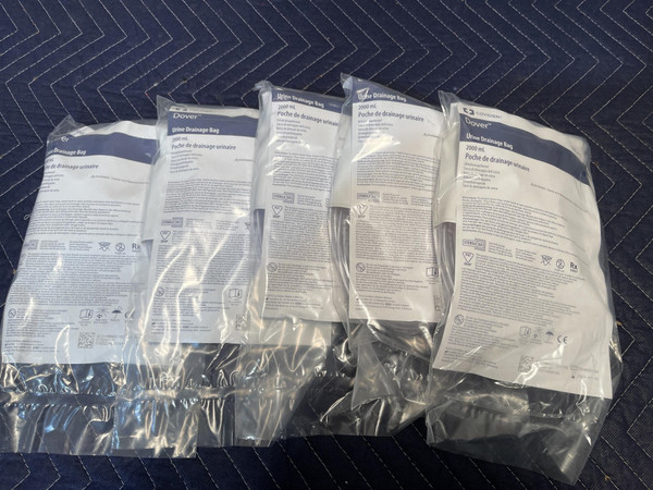 Covidien Urine Drainage Bags - Unused Covidien