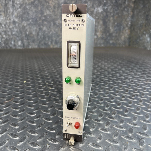 NIM BIN Module Ortec 459 HV Power Supply 0-5kV -Parts/Repair