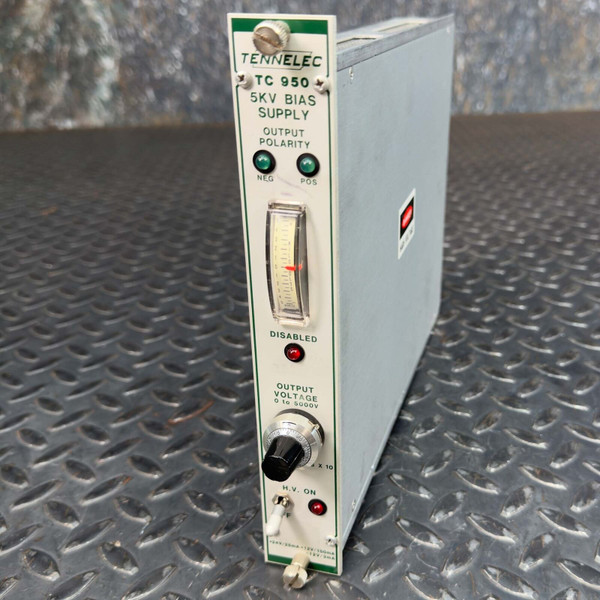 NIM BIN Module - Tennelec 950 Bias Supply 5KV Radiation