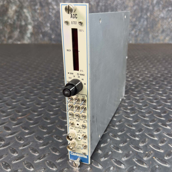 NIM BIN Module Canberra 8701 ADC Analog to Digital Converter