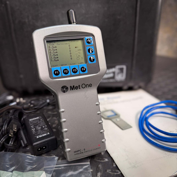 HACH Met One HHPC-6 Handheld Particle Counter with Cables