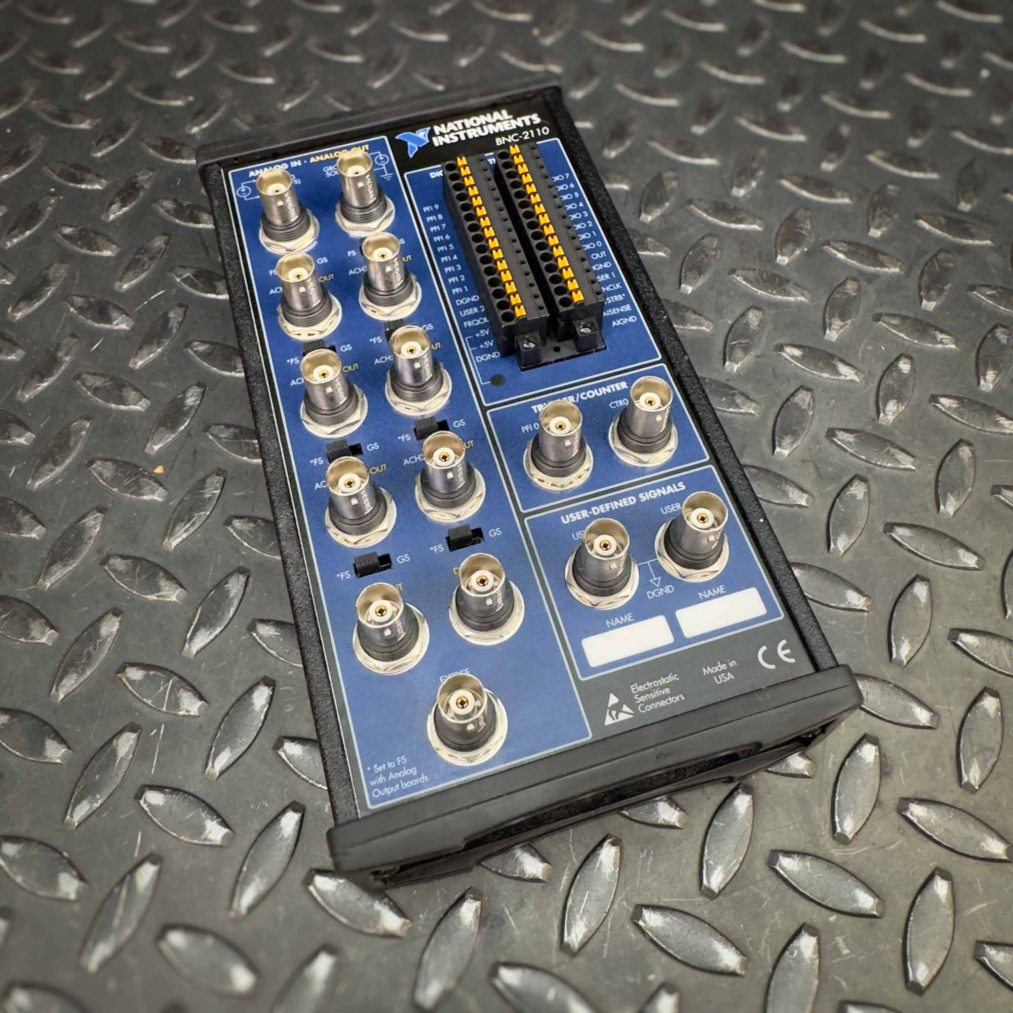 National Instruments NI BNC-2110 Terminal Block, 185124E-01
