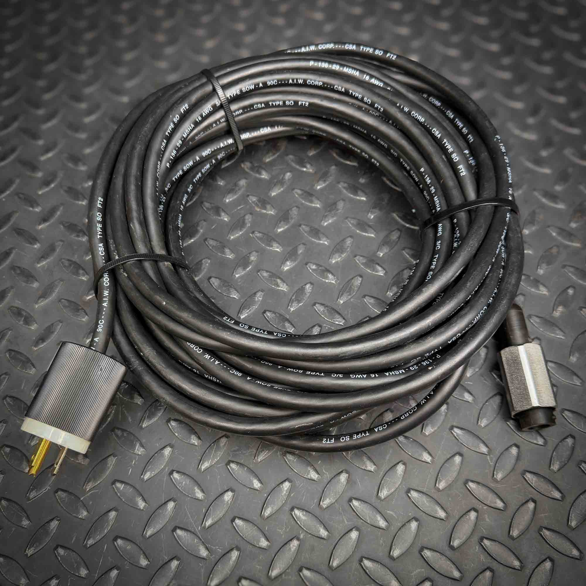 P-136-29-MSHA Power Cord, 50 Foot