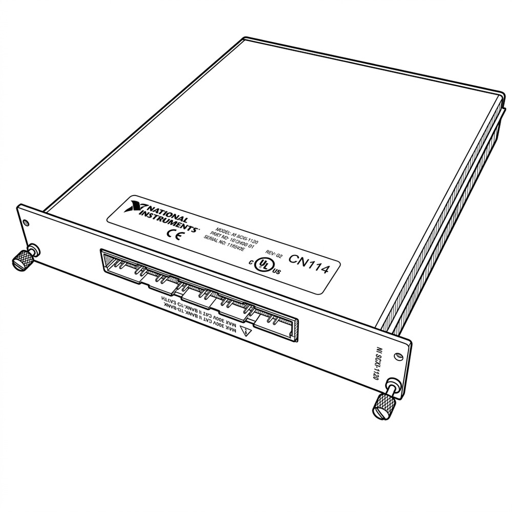 NI SCXI-1163 32-Ch Optically Isolated Digital Output Module