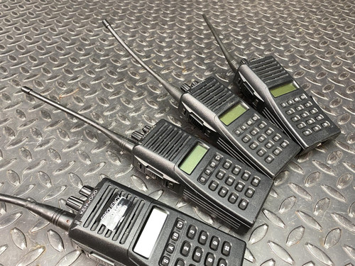 Lot of 4 Kenwood TK-380 V2 Type3 UHF 400-430 MHz Keypad