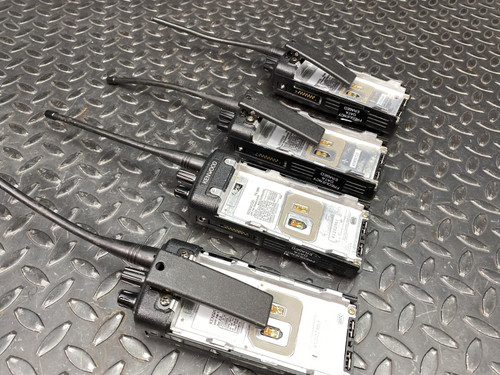 Lot of 4 Kenwood TK-380 V2 Type3 UHF 400-430 MHz Keypad
