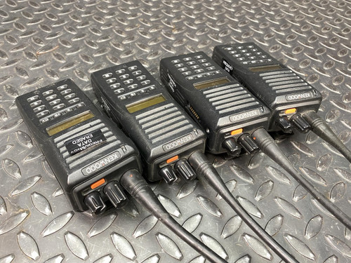 Lot of 4 Kenwood TK-380 V2 Type3 UHF 400-430 MHz Keypad