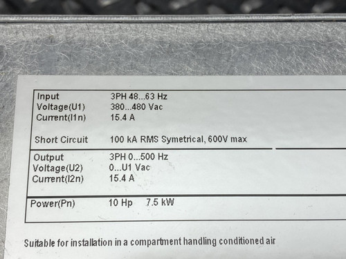 ABB ACH550-UH-4 HVAC Variable Frequency AC Drive