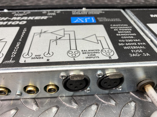 Lot of Two ATI MM110 Match-Maker Level and Impedance Interface Rack Mount