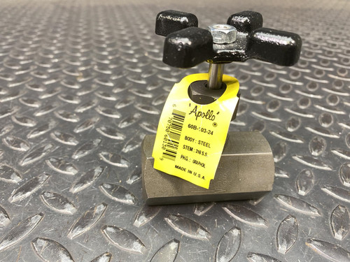 Apollo 60B-103-24 1/2" Globe Valve -New Apollo 60B-103-24