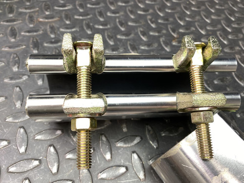 2 Sioux Chief Manufacturing Co. Stainless Steel Repair Clamp 2"x6", 600-40186