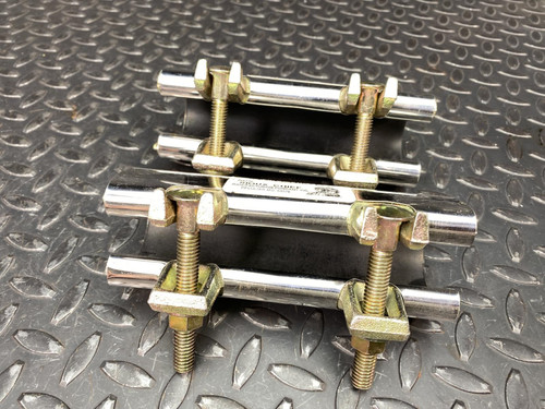 2 Sioux Chief Manufacturing Co. Stainless Steel Repair Clamp 1.5"x6", 600-40185