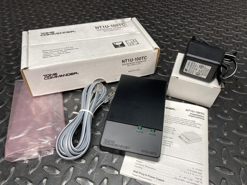 Tone Commander NT1U-100TC ISDN Network Termination w/ Power Supply -New Tone Commander