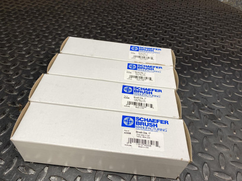 Lot of 4 Schaefer Brush 43308 Flue and Condenser Brush 1" Diameter -New in Box