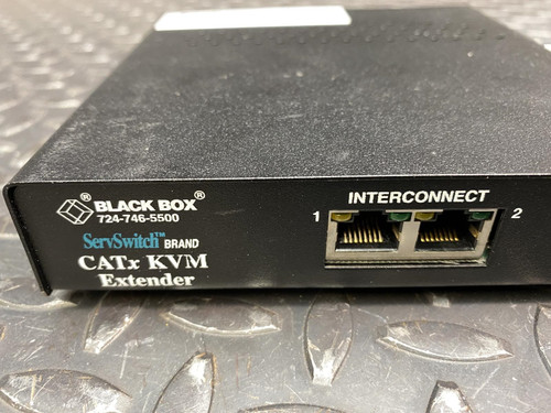 Black Box ServSwitch CATx KVM Extender Local & Remote Part No: ACU2201A-R2