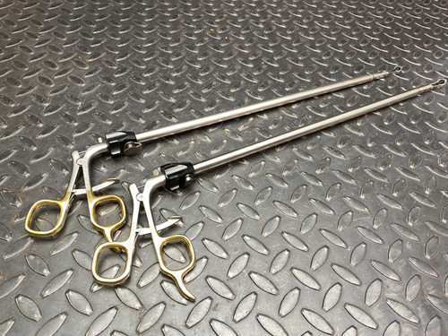 Lot of 2 Snowden-Pencer Diamond Jaw 90-3010 Babcock Style Laparoscopic Grasper Snowden-Pencer 90-3010