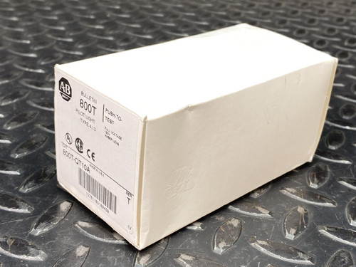 Allen Bradley 800T-QT10A Pilot Light, Series T, Amber Lens -Unused