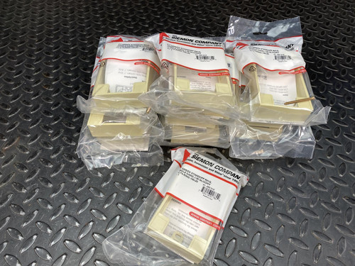 Lot of 9 Siemon Company CT4-RING-100-20 CT Series Stand-Off Ring 1" Single Gang Siemon Company