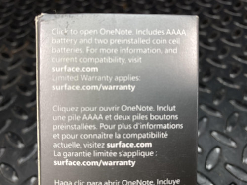 Microsoft 1616 Surface Pen Stylus Black for Surface 3, Surface Pro 3