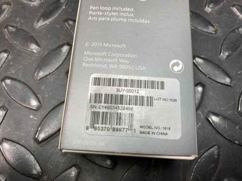 Microsoft 1616 Surface Pen Stylus Black for Surface 3, Surface Pro 3