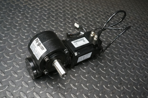 Kollmorgen Servomotor AKM31H-ACSN2-02 With BJ Gear 90º Worm Drive Kollmorgen AKM31H-ACSN2-02