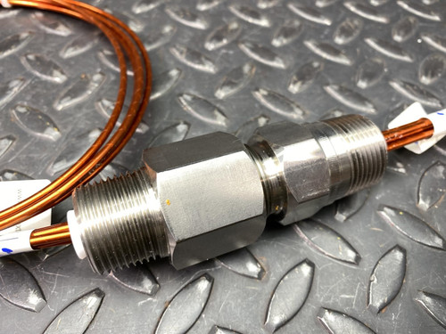 Conax C930-12 Leakproof Compression Feedthrough for HAST Environmental Chamber