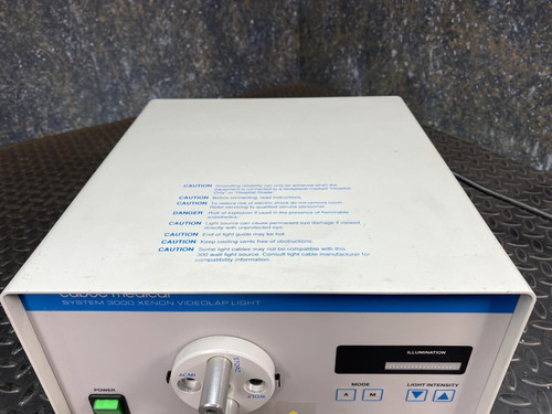 Cabot Medical System 3000 Videolap Light 005430-901, Multi-System Light Source