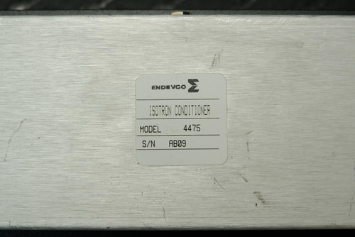 Endevco 4475 Isotron Conditioner for Accelerometer, 10 Channel Rack Mount
