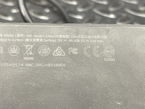 Microsoft Surface Docking Station Model 1661 for Surface Pro