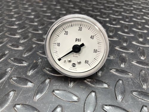 Ametek P1535 Corrosion Resistant Gauge 60 PSI 2" Face 1/4" CBM Connector NEW AMETEK